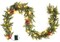 Pre-lit Christmas Garland with Lights, Battery Operated Garland